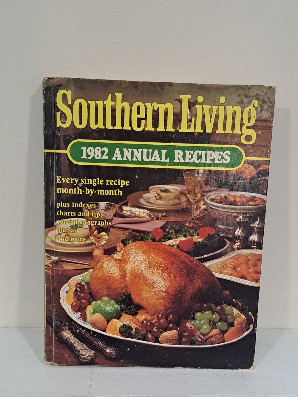 Vtg. 1982 Southern Living Annual Recipes Cookbook Retro Family Entertaining.